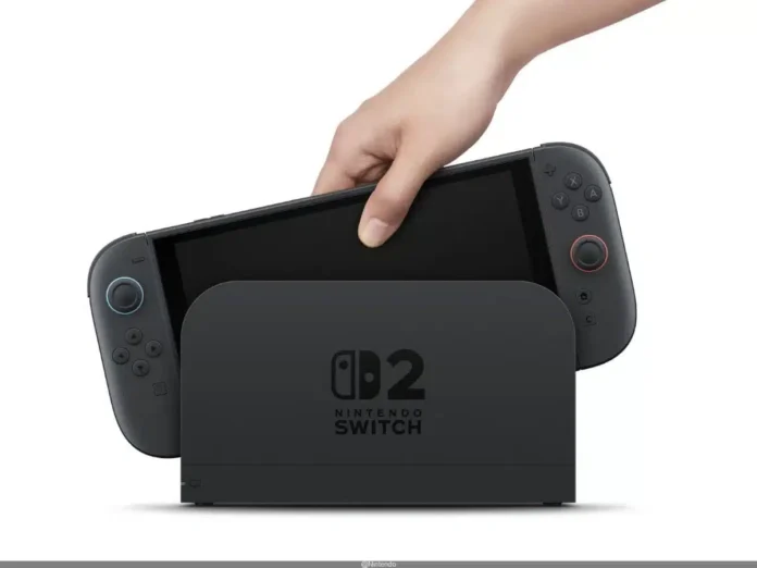 Nintendo Switch 2 nuova console in versione dock